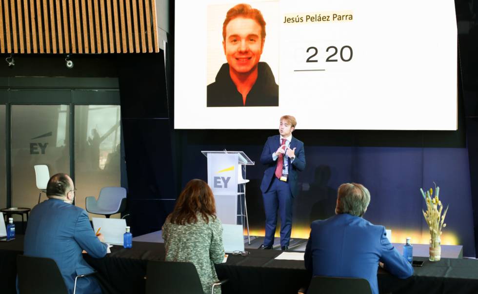 Jesús Peláez Parra, ganador de la última edición de EY Voices.