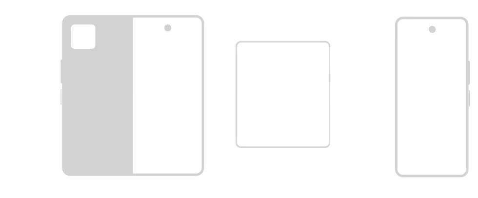 Maqueta del Xiaomi Mix Fold 2