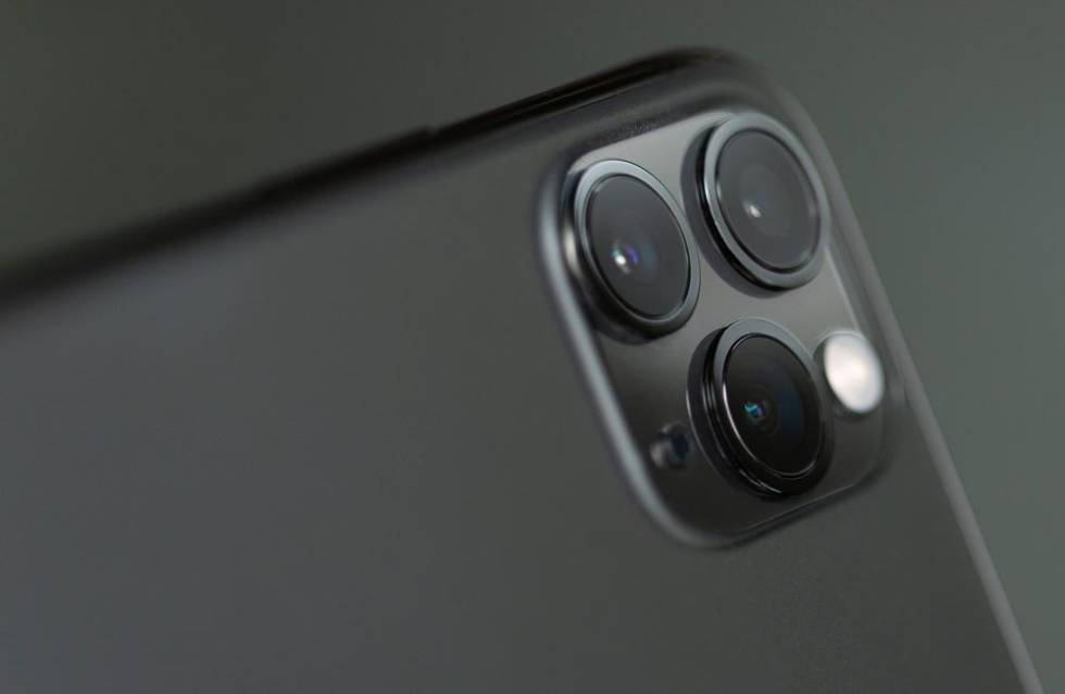 Cámara de un teléfono iPhone