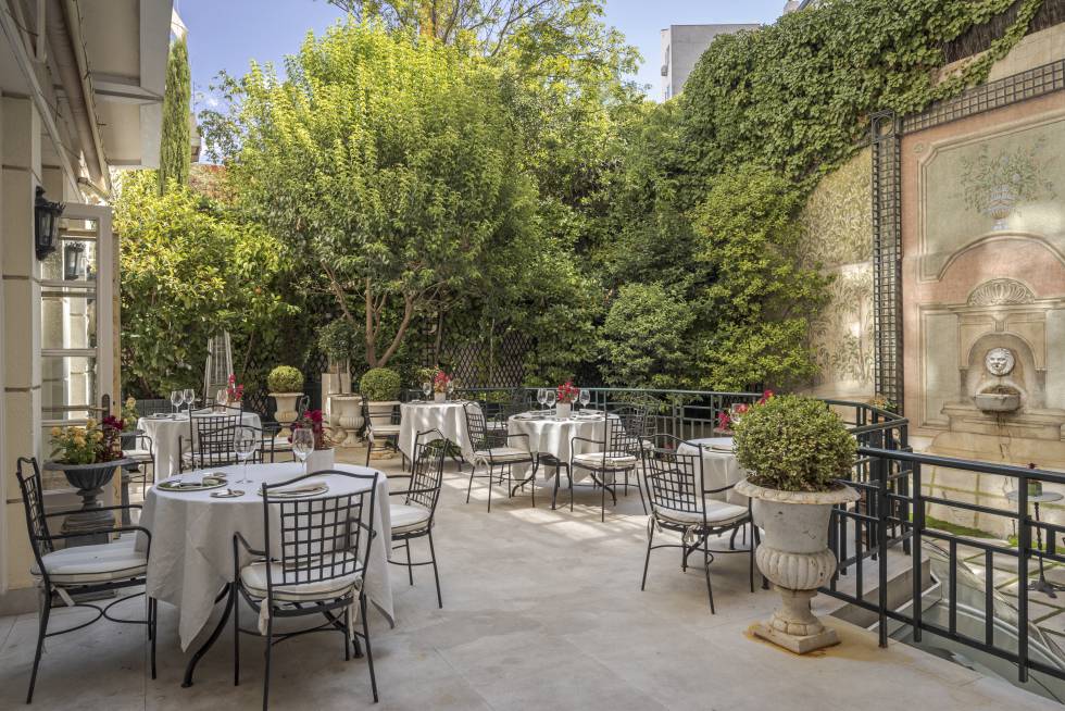 Terraza del Hotel Orfila.