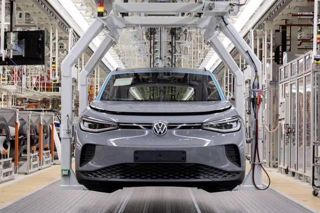 Planta de montaje de Volkswagen en Emden (Alemania).