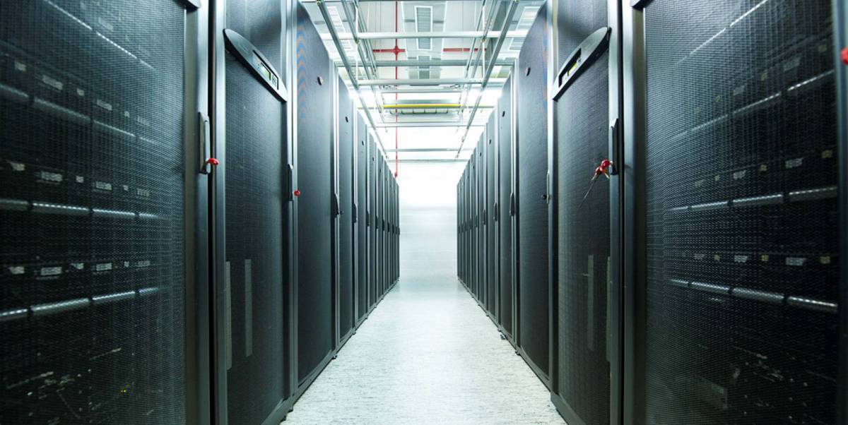 Centro de datos de Sarenet en el parque tecnológico de Zamudio.