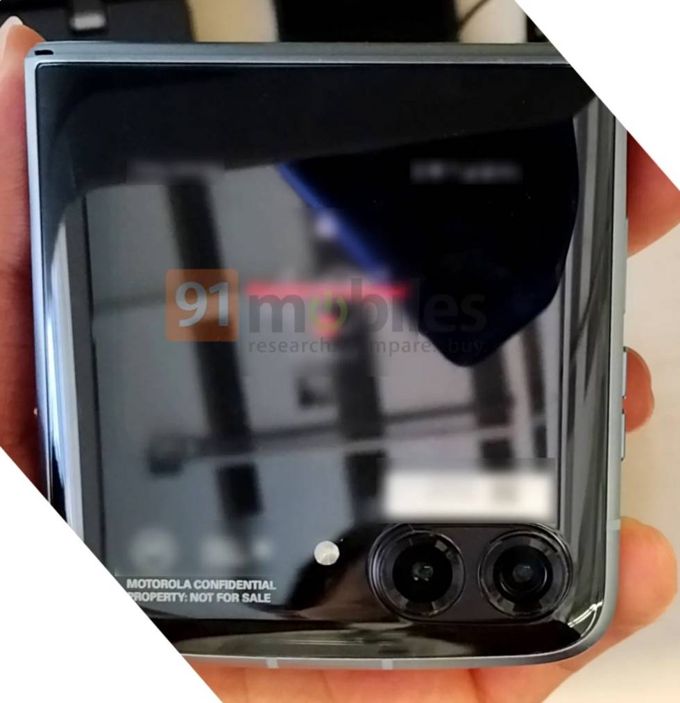 Diseño del Motorola Razr 3 filtrado