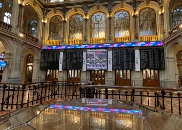 El Ibex intenta luchar por mantener los 8.200 puntos El Ibex intenta luchar por mantener los 8.200 puntos