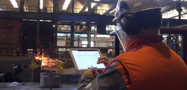Una planta de ArcelorMittal.