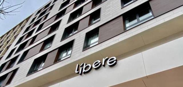 Edificio de apartamentos de Líbere en Vitoria.