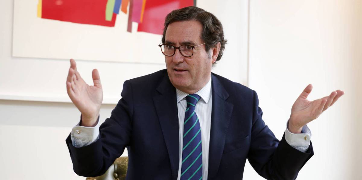 Antonio Garamendi, presidente de la CEOE.