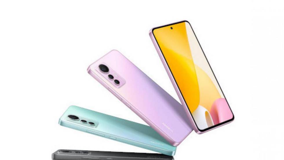 Colores del Xiaomi 12 Lite