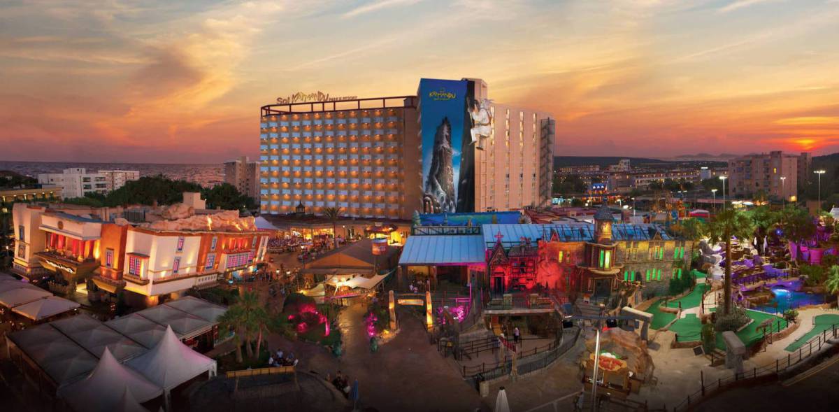 Parque temático en el Sol Katmandu Park & Resort en Palma de Mallorca