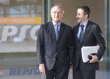 Antonio Brufau, presidente de Repsol, y Josu Jon Imaz, consejero delegado