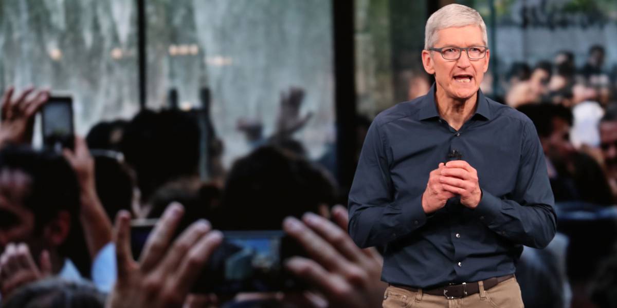 Tim Cook, director ejecutivo de Apple.