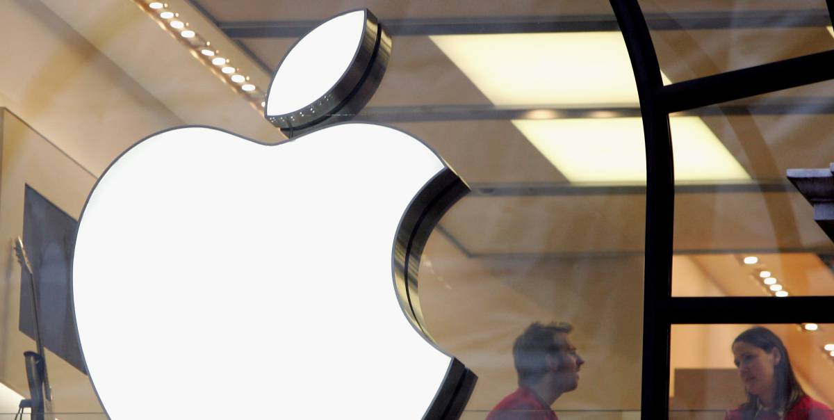 Trabajadores de Apple en una de las oficinas de la compañía.