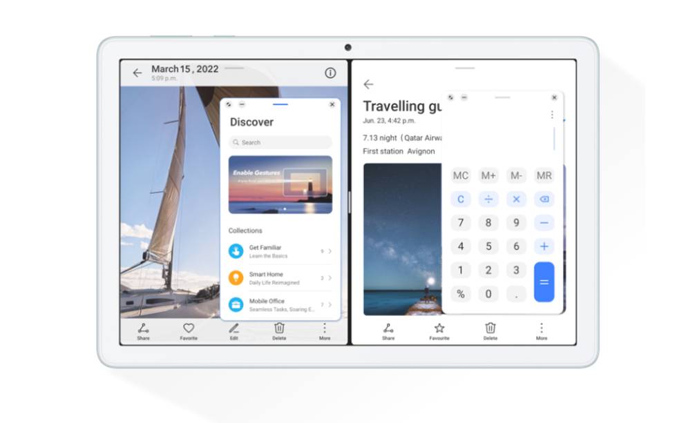 Pantalla del tablet Honor Pad X8 Lite