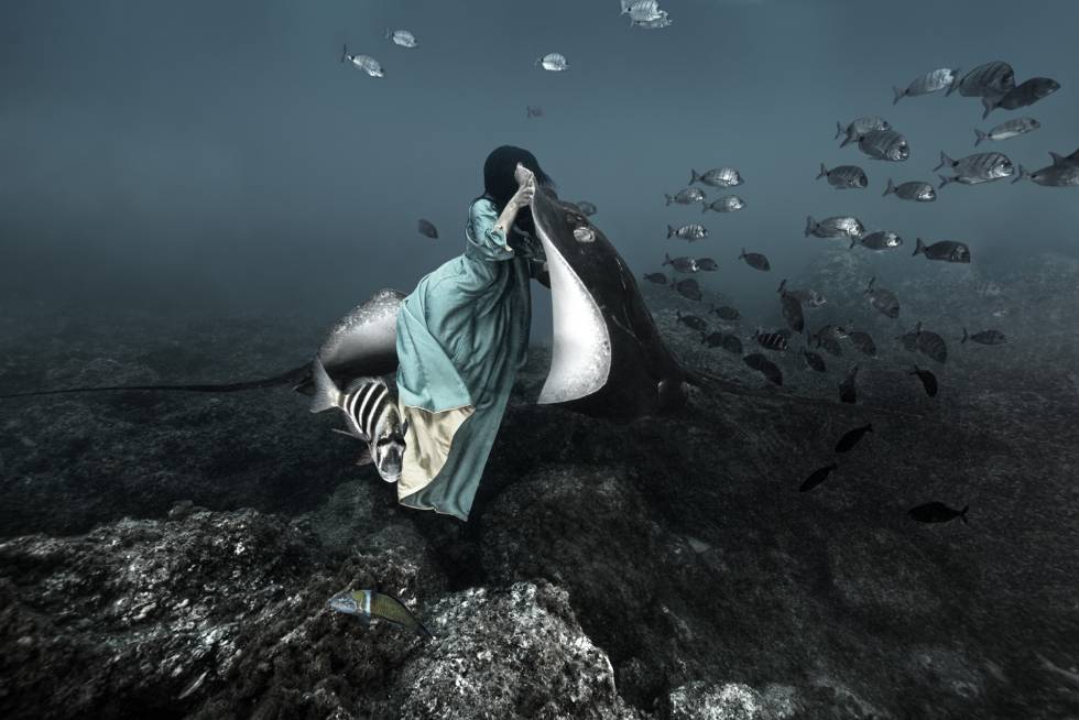 Isabel Muñoz, serie 'Somos agua', 2021. Cortesía Galería Blanca Berlín.