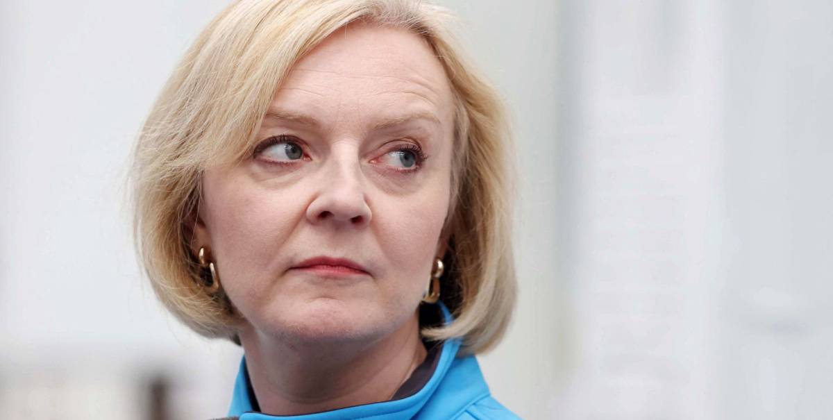 La primera ministra británica, Liz Truss.