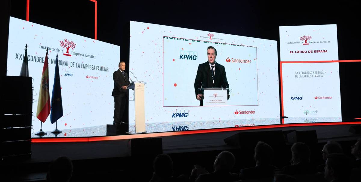 Andres Sendagorta, presidente del Instituto de la Empresa Familiar. Rafa Martín (IEF)