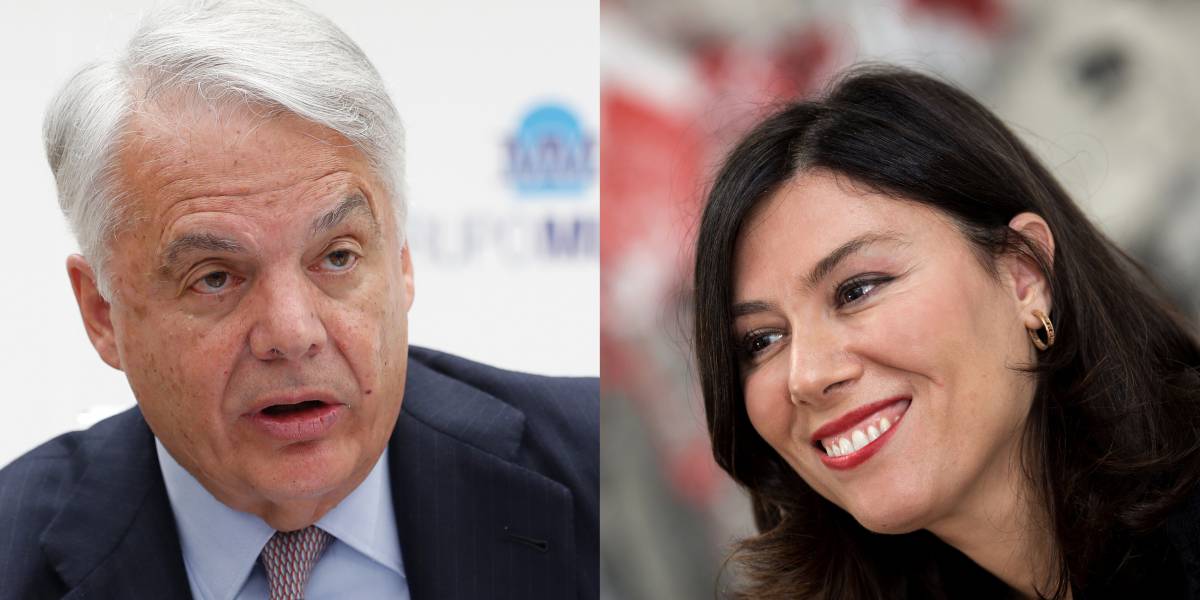Ignacio Garralda, presidente de Mutua Madrileña, y Susana Rodríguez, consejera delegada de Cantabria Labs