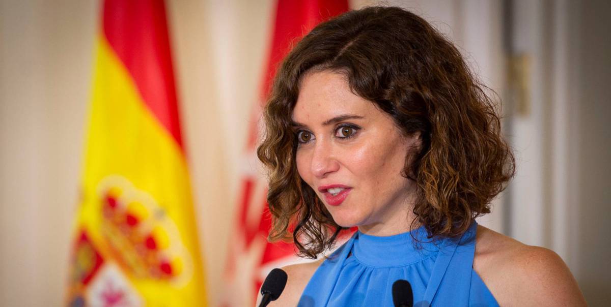La presidenta de la Comunidad de Madrid, Isabel Díaz Ayuso.
