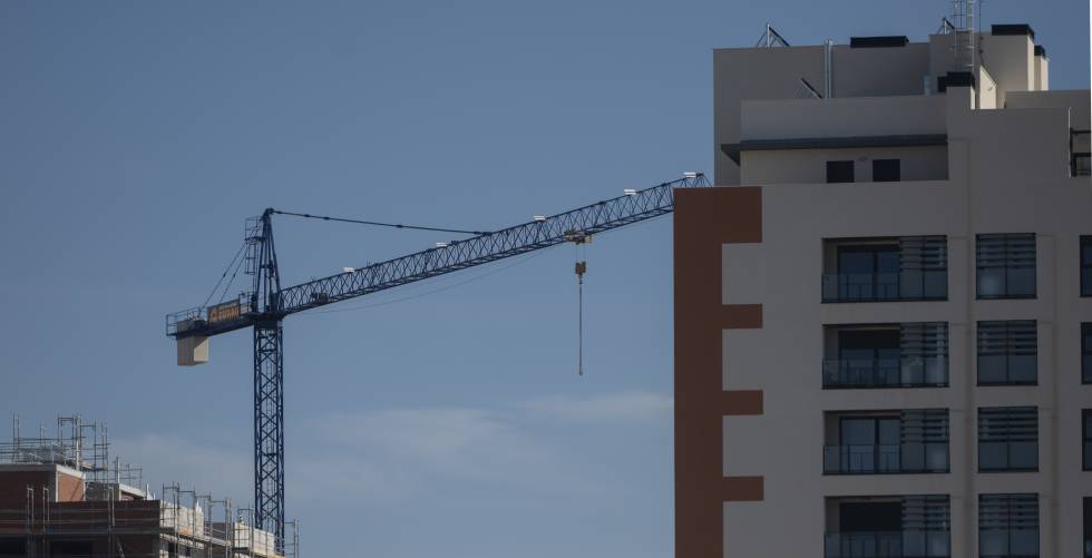 Edificio residencial, en Madrid.