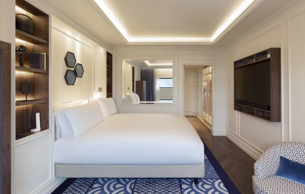 Habitación de Sofitel Barcelona Skipper.