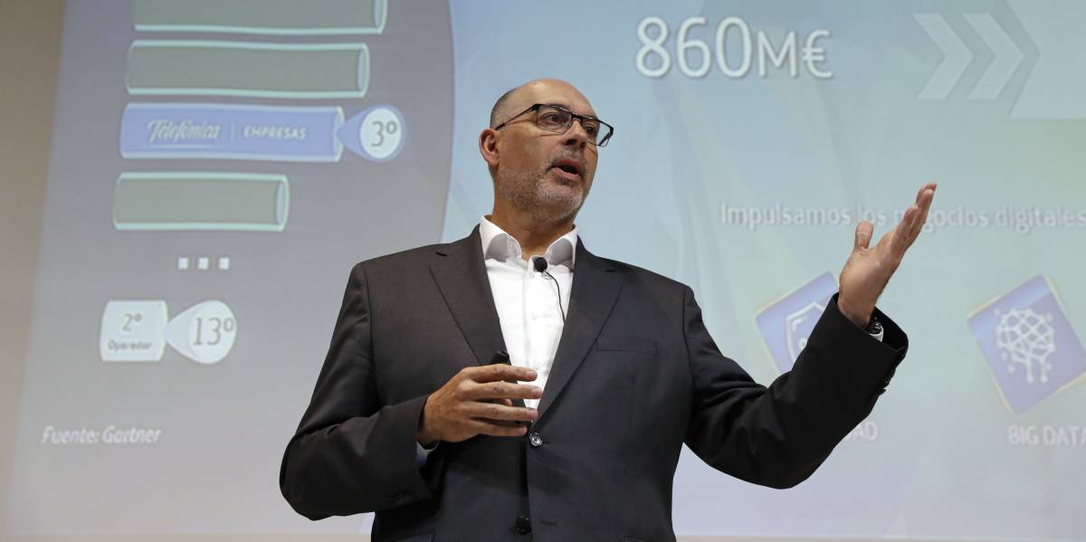 Emilio Gayo, presidente de Telefónica España.