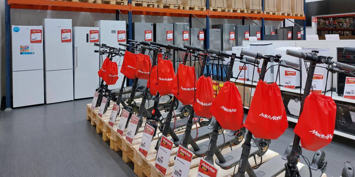 Electrodomésticos en una sede de MediaMarkt.