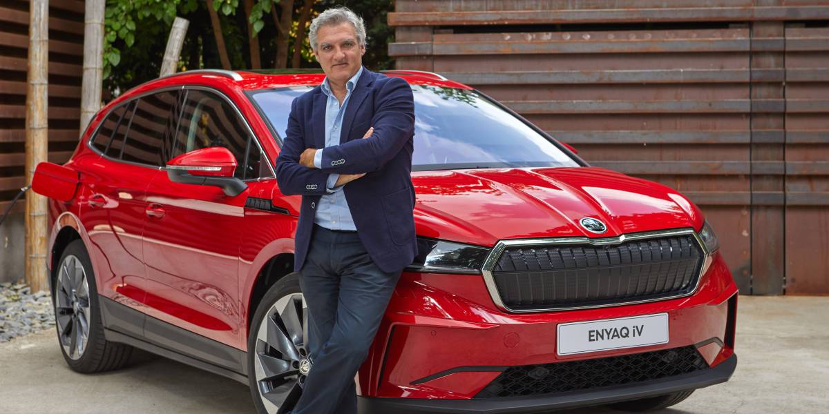 El director de Skoda España, Fidel Jiménez de Parga.