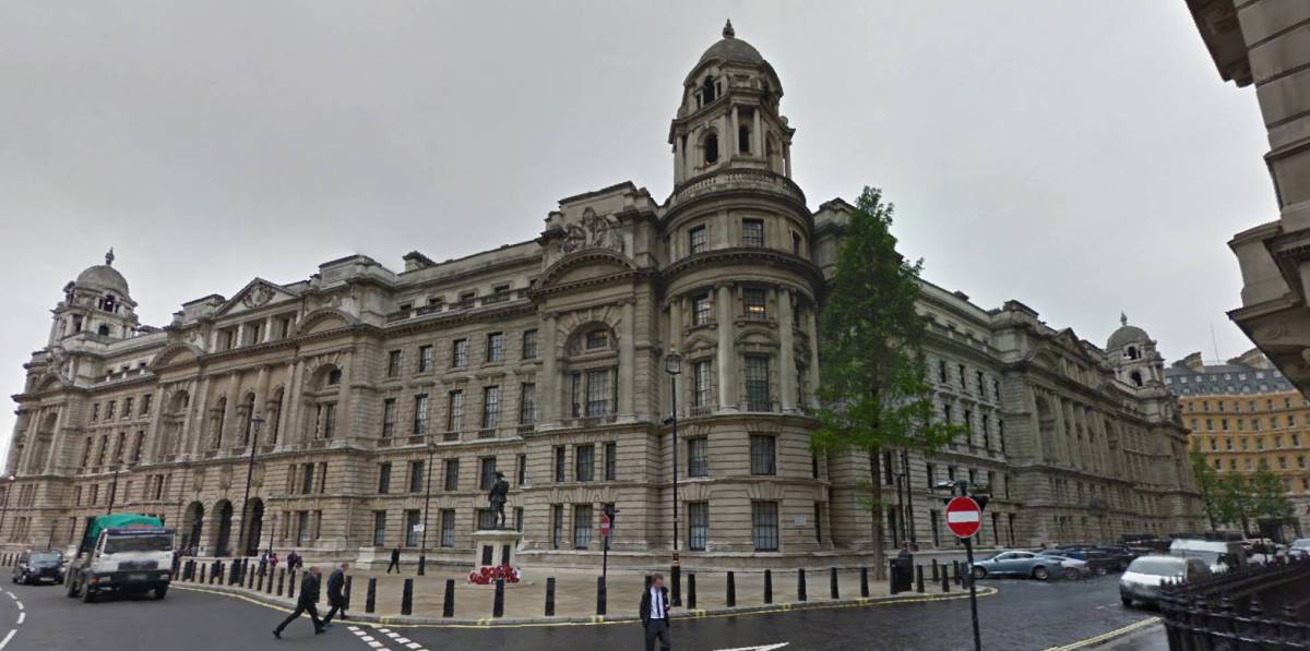 Edificio del Old War Office, en Londres.