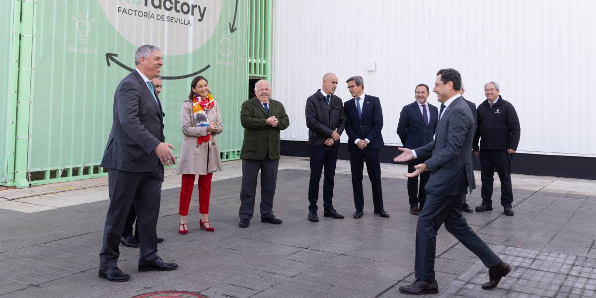 Inauguración de Refactory (Renault), en Sevilla.