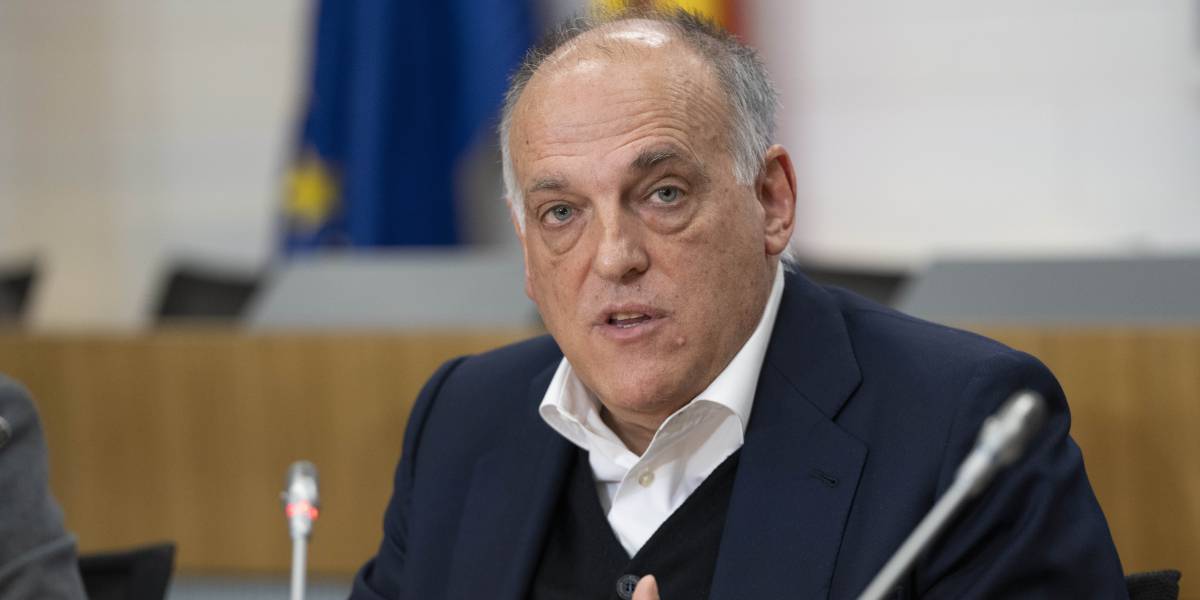 Javier Tebas, presidente de LaLiga.