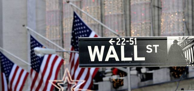 Bolsa de Nueva York, en Wall Street.
