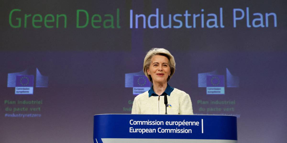 La presidenta de la Comisión Europea, Ursula von der Leyen.