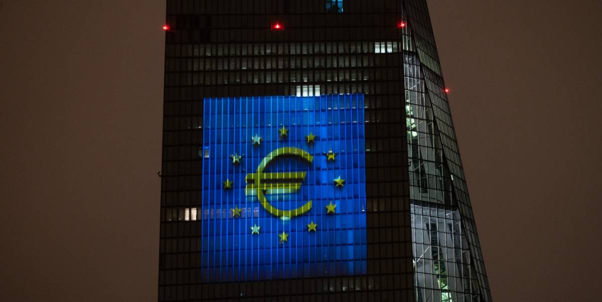 Edificio del BCE en Fráncfort.