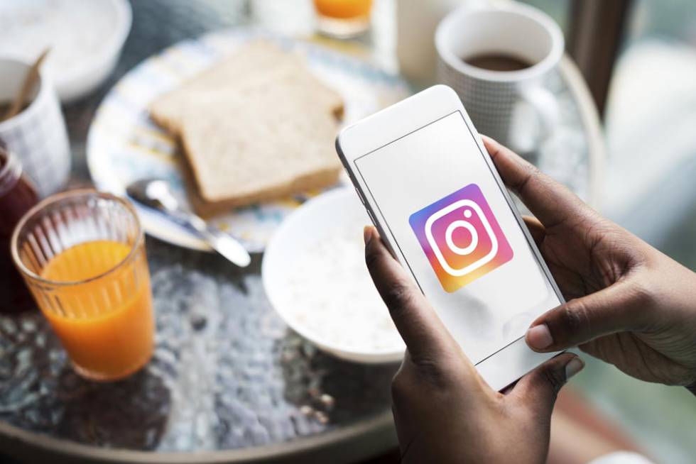 Uso de Instagram en un móvil Android
