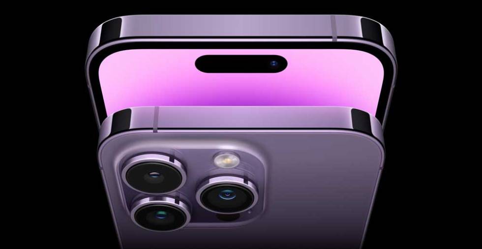 Pantalla del teléfono iPhone 14