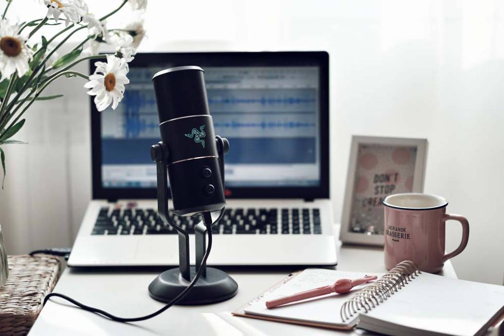 Grabar unpodcast con un portátil