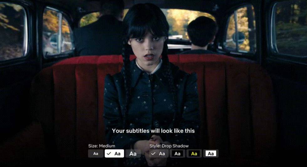 Nuevos subtítulos en Netflix para Smart TV