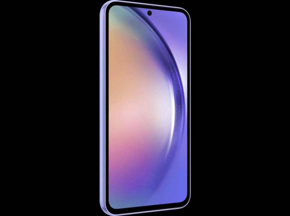 Lateral del teléfono Samsung Galaxy A54