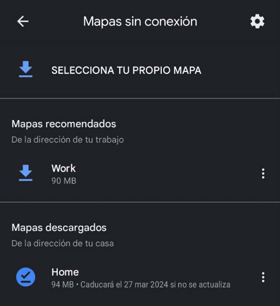 Google Maps descarga mapas