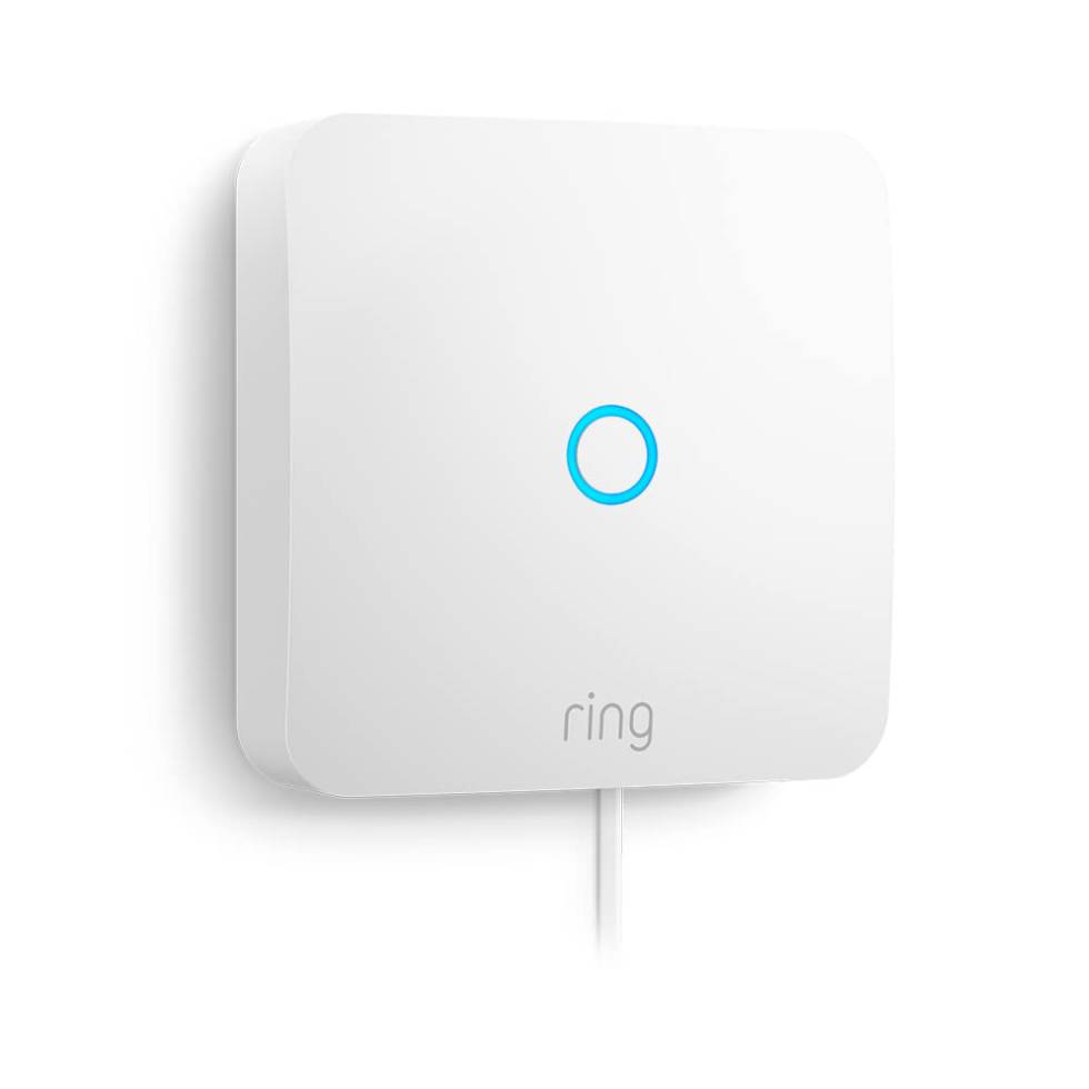 Ring Intercom de color blanco