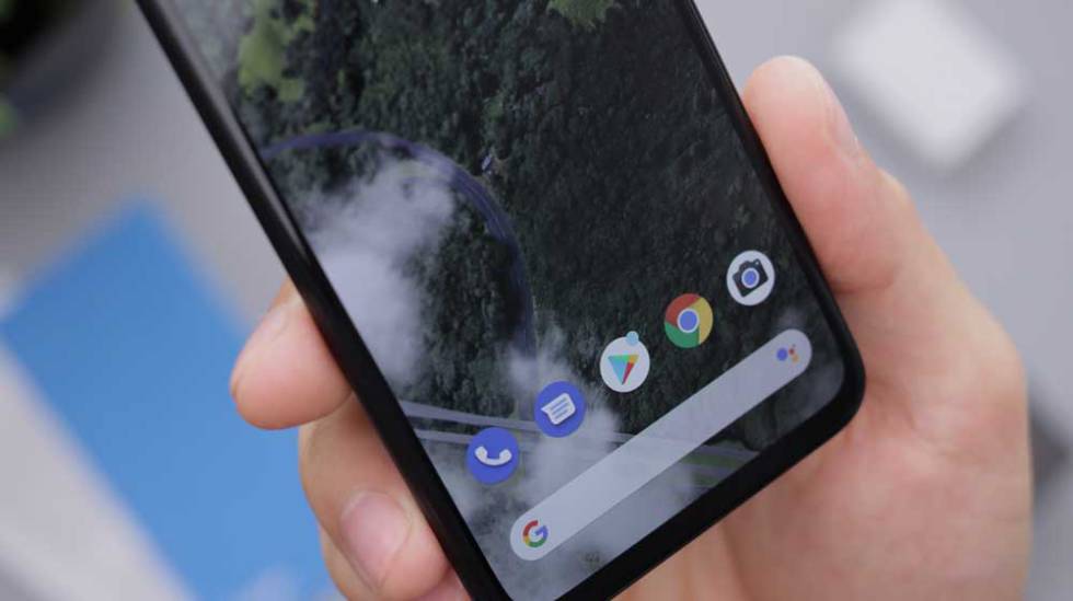 Icono de la aplicación cámara en Android