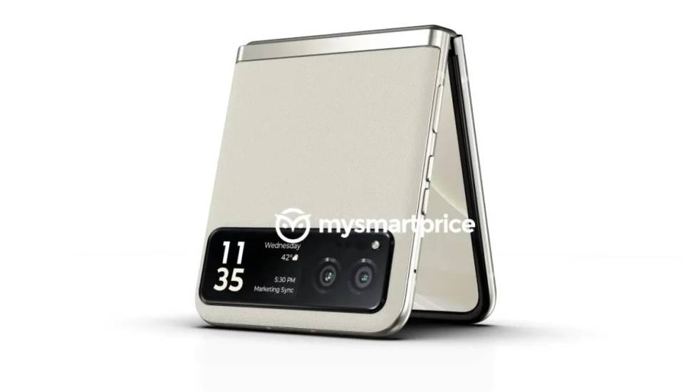 El Moto Razr 40 se filtra mostrando el diseño de este nuevo teléfono plegable