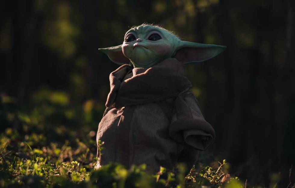 Personaje Grogu de la serie The Mandalorian