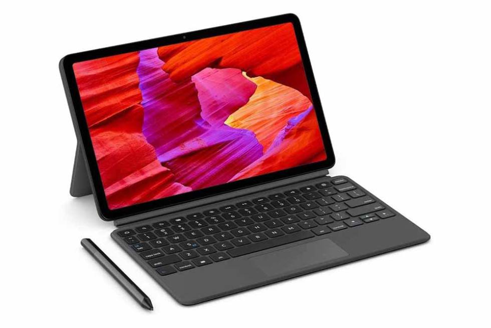 tablet Amazon Fire Max 11 con teclado y stylus