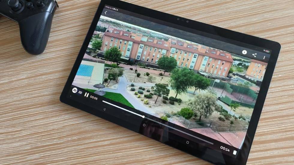 Grabando con la cámra del ZTE Nubia Pad 3D