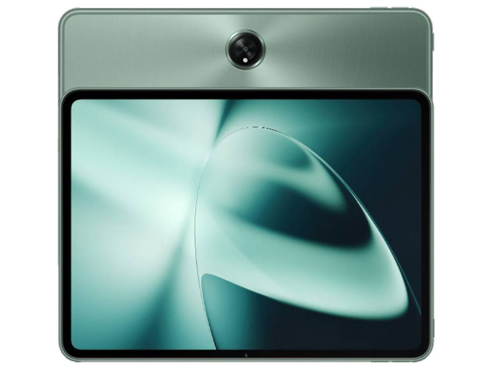 tablet OnePlus pad de color verde