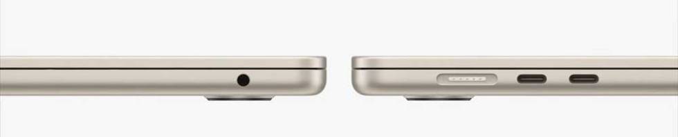Lateral del MacBook Air 15