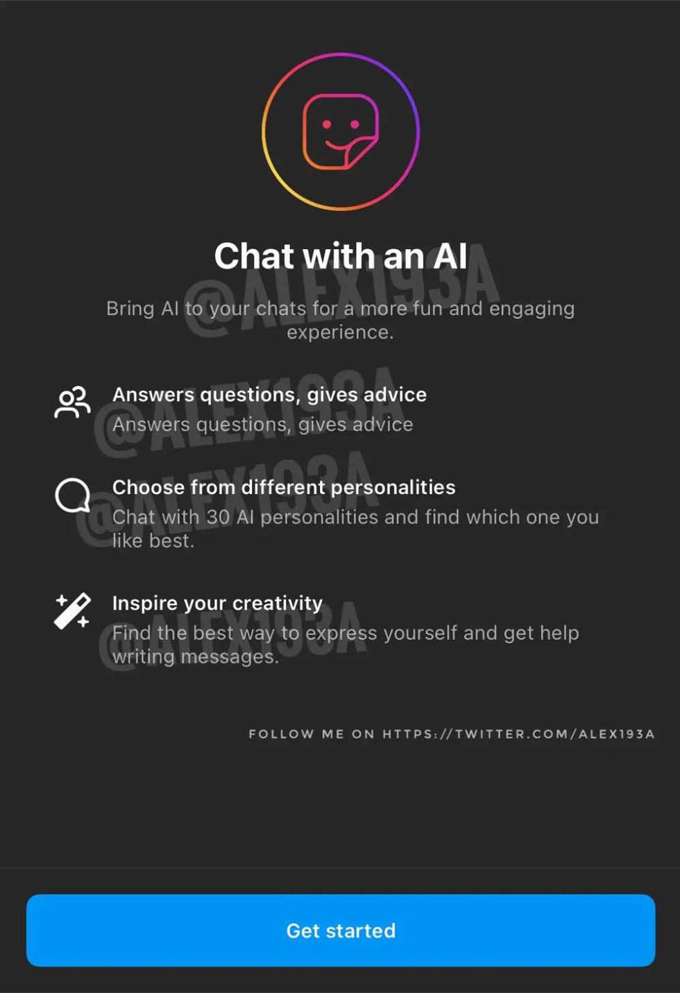 Futuro chatbot en Instagram
