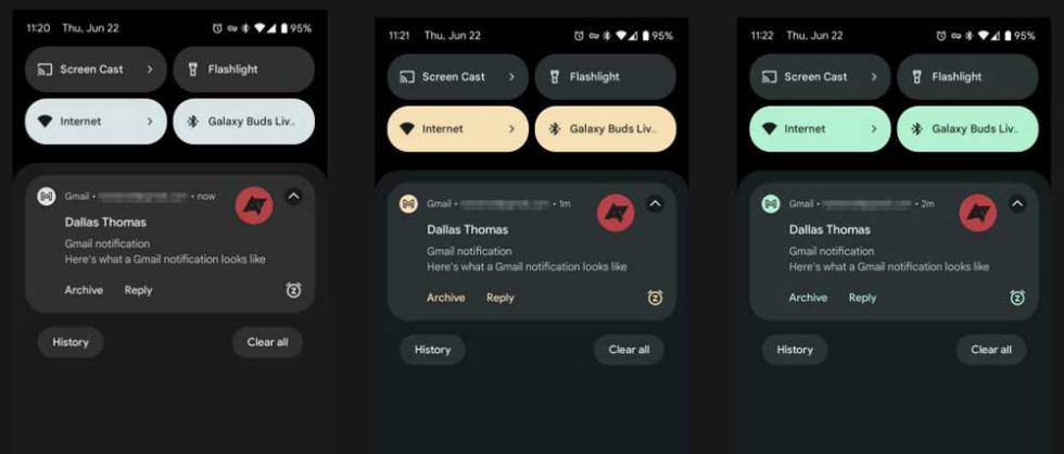 Nueva interfaz de la aplicación Gmail para Android