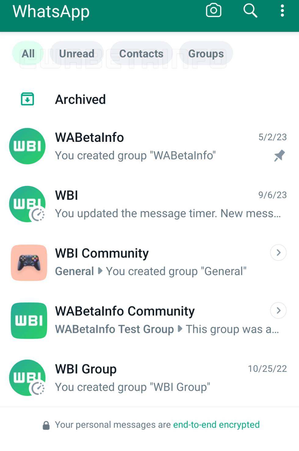 Nuevos filtros en WhatsApp